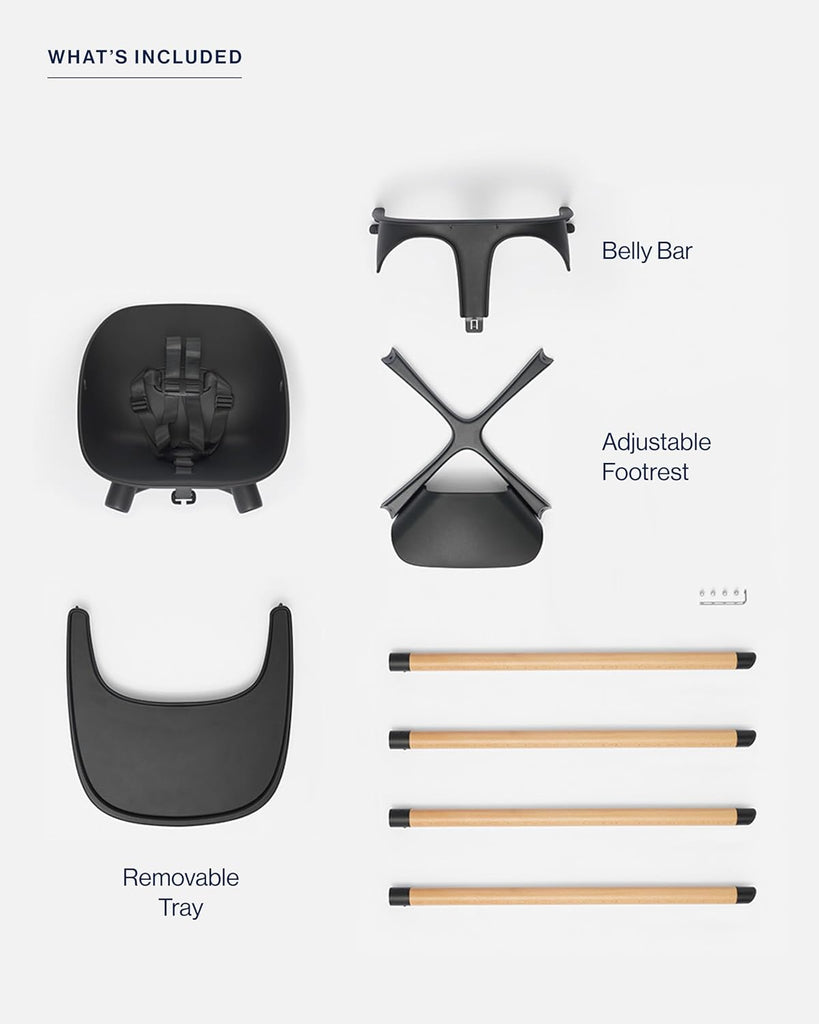 The Chair 3-in-1 Convertible High Chair for Babies and Toddlers | Baby High Chair with 5-Point Safety Harness