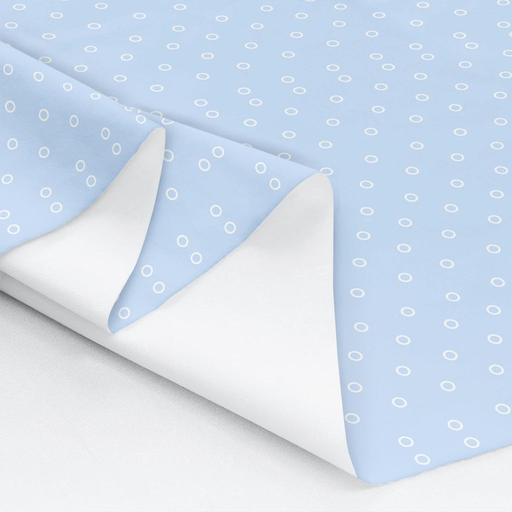 Modern Geometric Circles Fabric by The Yard, Cute Circles Durable Polyester for Handmade Crafts Modern Simple Style