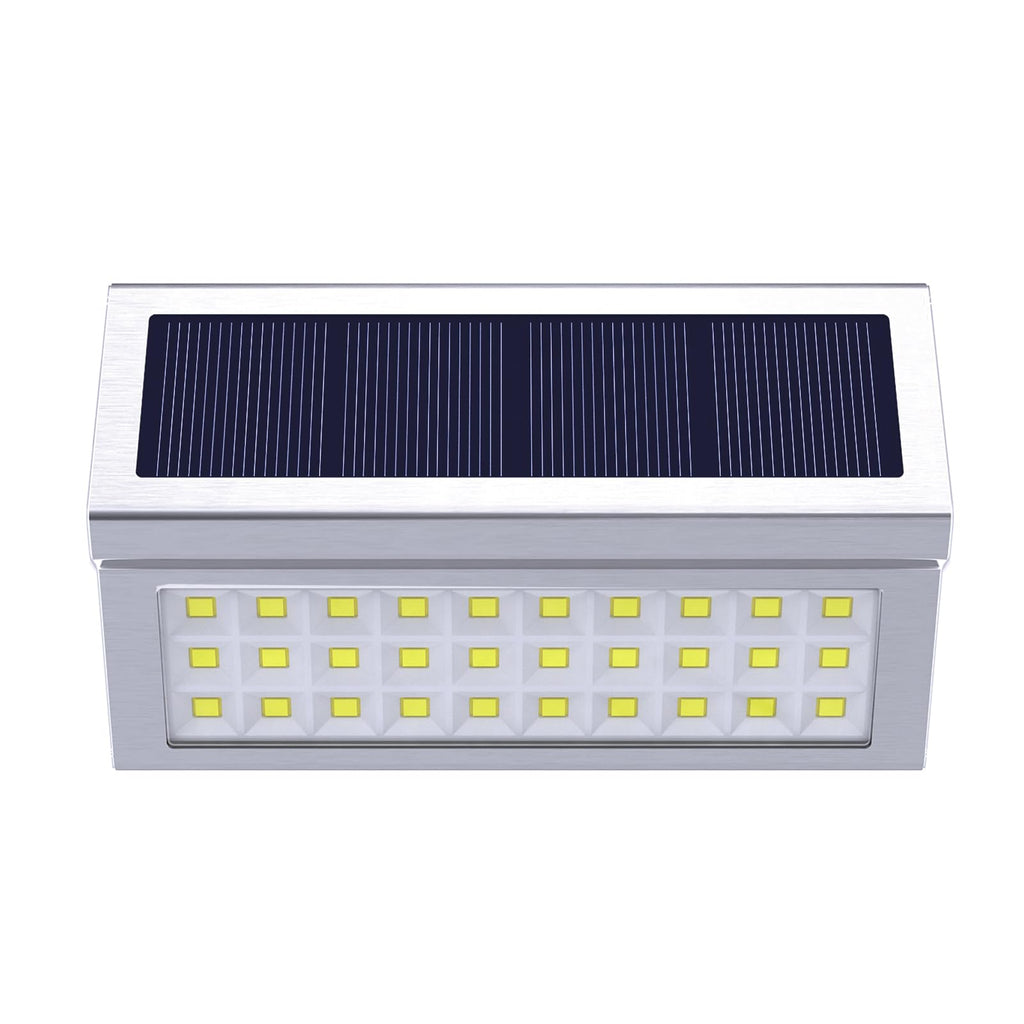 Solar Deck Lights, Suitable for Fence Step Stair-Cool White-10Pack
