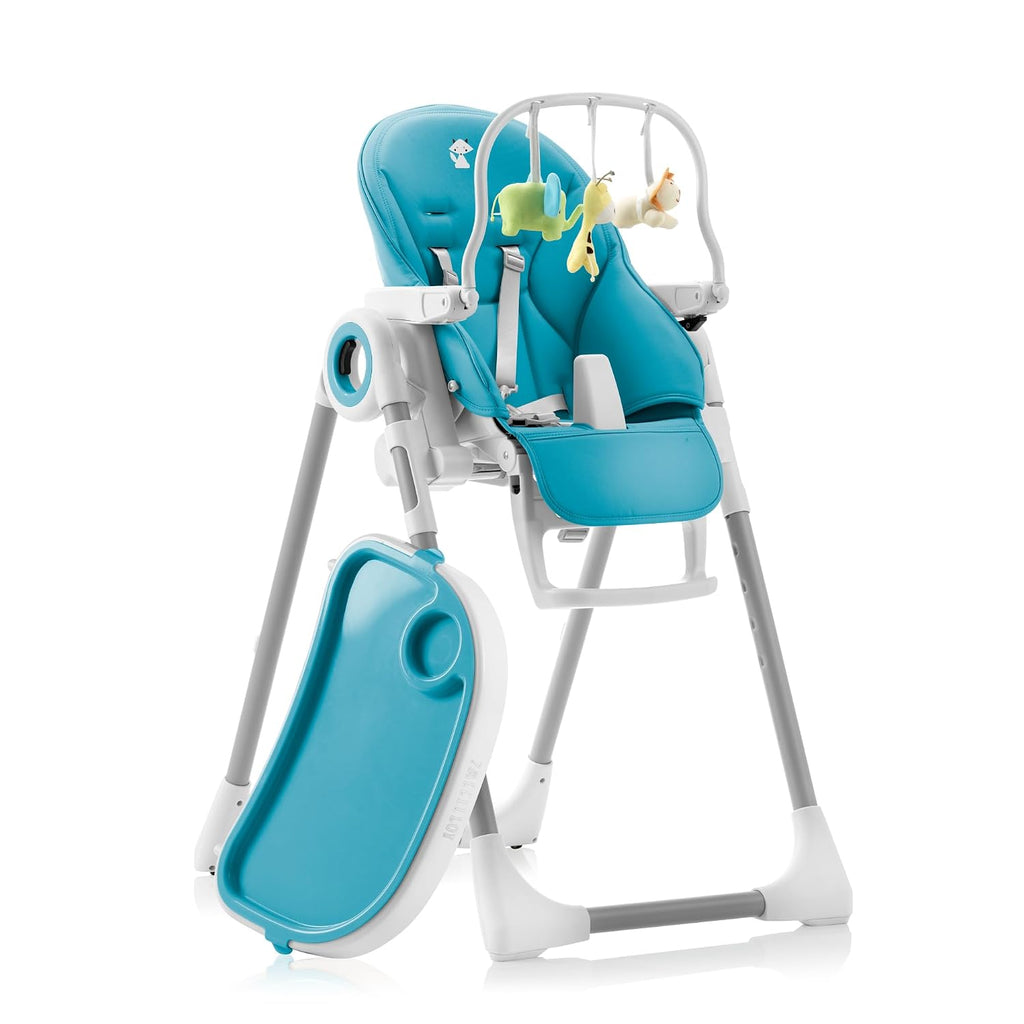 Baby High Chair Adjustable to 7 Different Heights - Foldable High Chairs for Babies and Toddlers - Silla para Comer