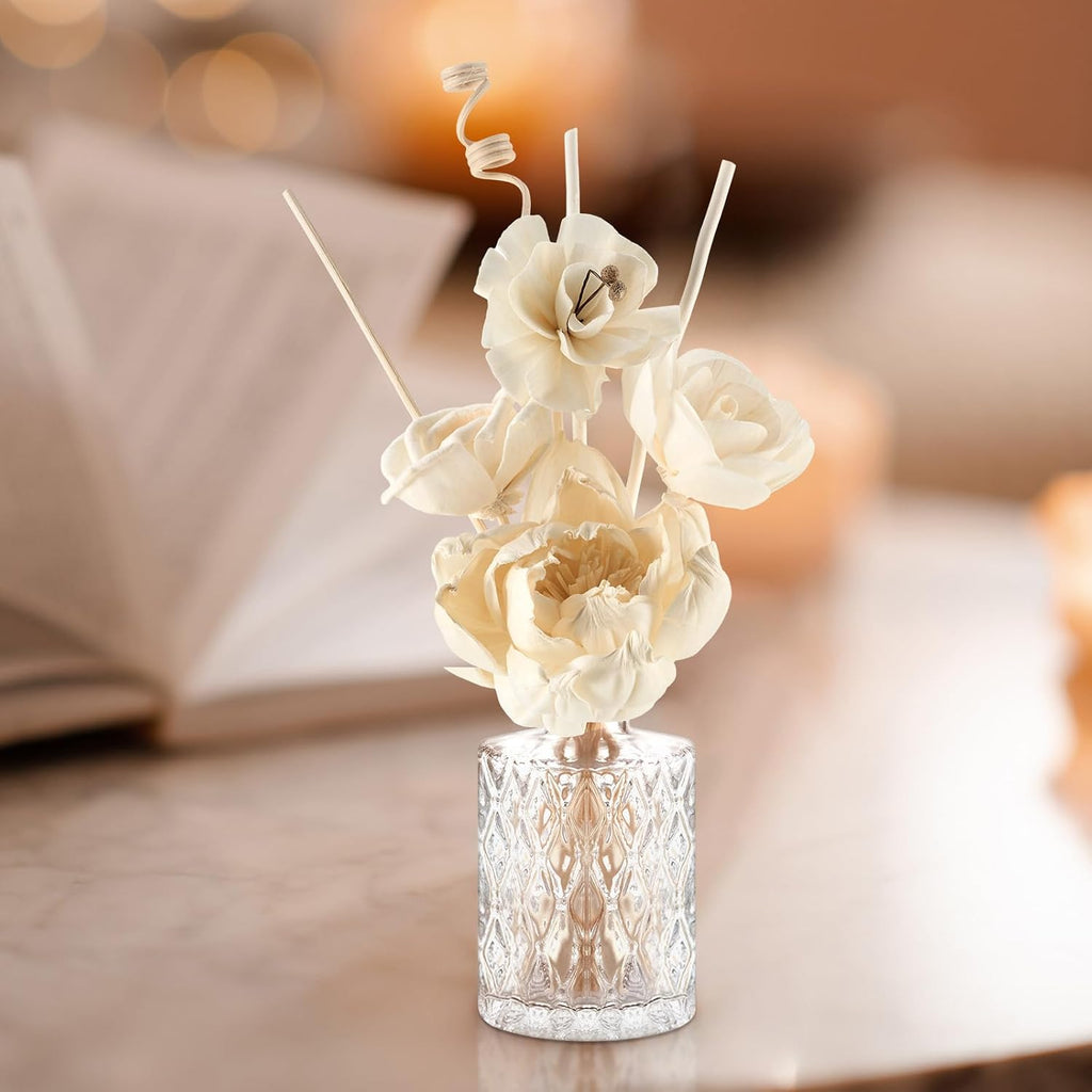 Flower Reed Diffuser Set,Classic - Set of 11