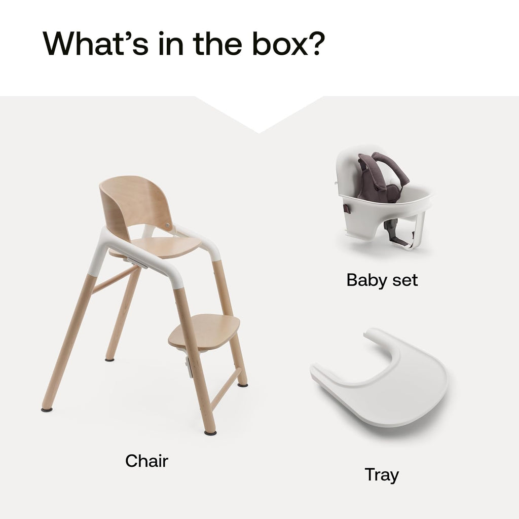 Giraffe Wooden Baby High Chair Adjustable Ergonomic Design