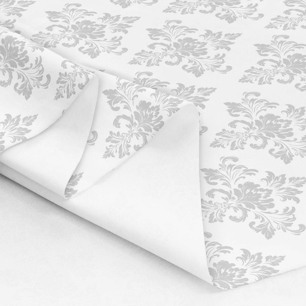 Vintage Damask Polyester Fabric by The Yard Gothic Bohemia Boho Flower Polyester Fabric Floral Print Soft Indoor