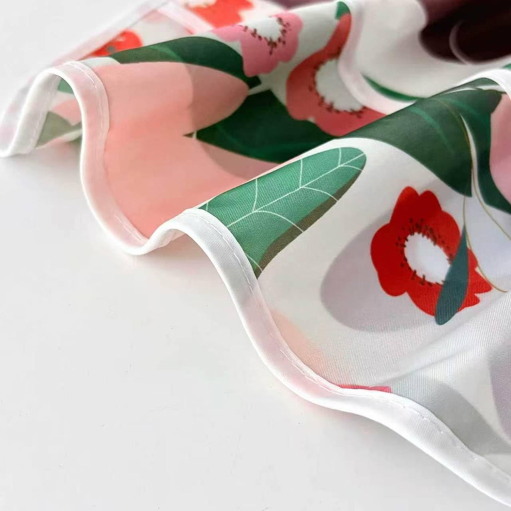 5 Pack Baby Long Sleeve Bibs| Waterproof Full Sleeve Bib for Baby Infant Toddler 6-36 Months (Green)