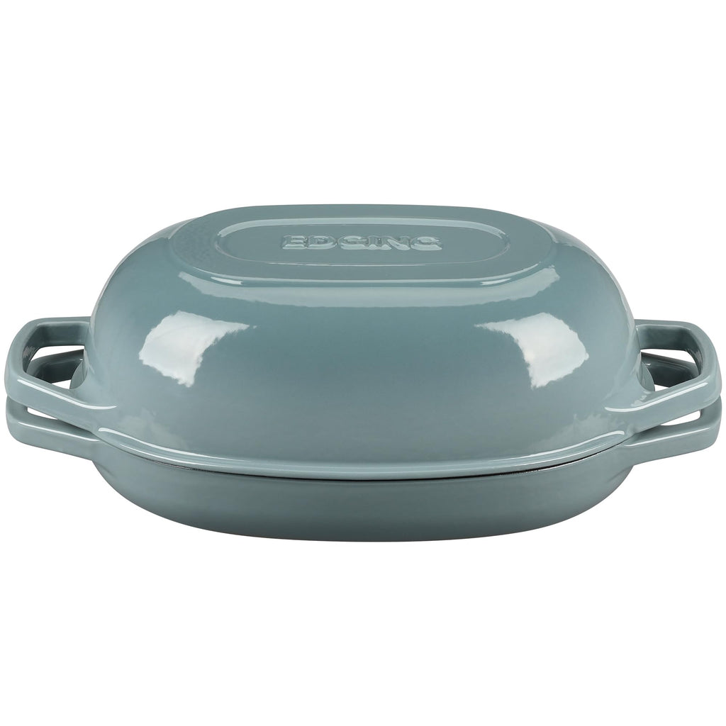 Enameled Cast Iron Oval Dutch Oven Pot with Lid, Dutch Oven for Sourdough Bread Baking, Bread Oven, Bread Dutch Oven