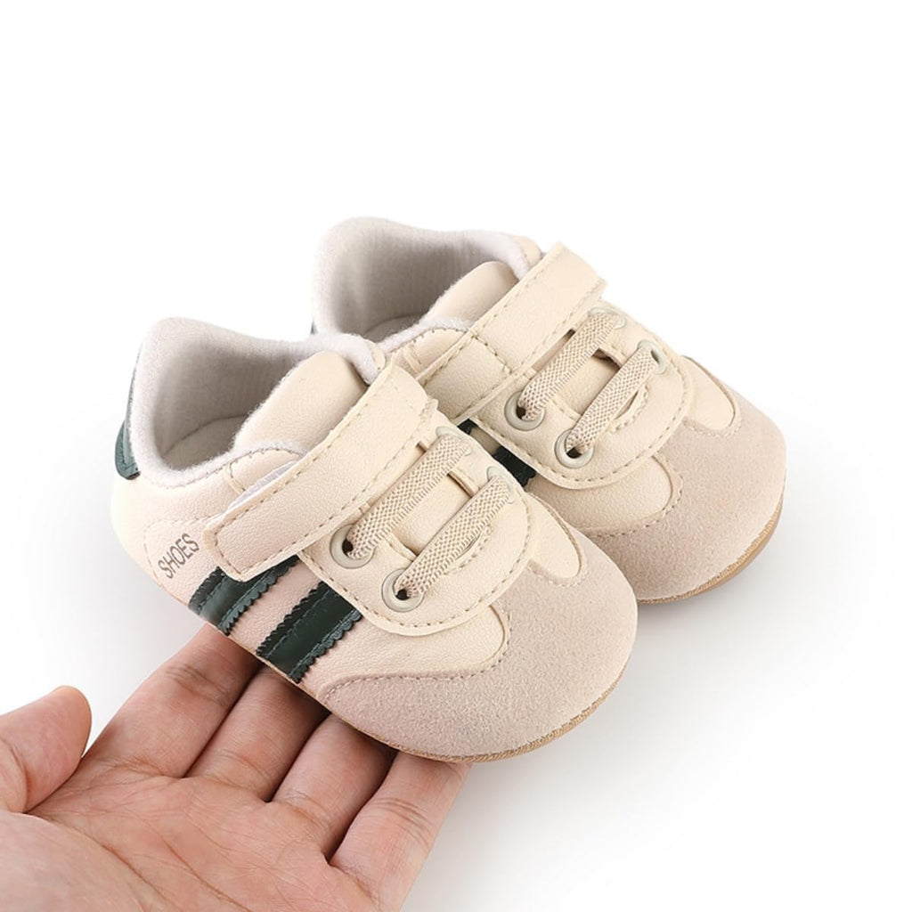 Baby Boys Girls Sneakers Toddler Non-Slip Soft Rubber Sole First Walking Shoes Infant Newborn Crib Dress Shoes