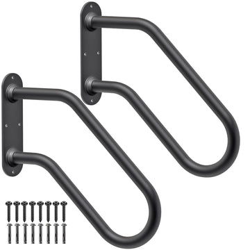 Heavy Duty Wall Mount Handrails for Indoor Outdoor 1-2 Steps
