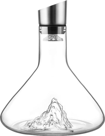 Wine Decanter, Wine Carafe, Red Wine Decanter,100% Lead-free Crystal Glass, Wine Hand-held Aerator, Wine Gift, Wine