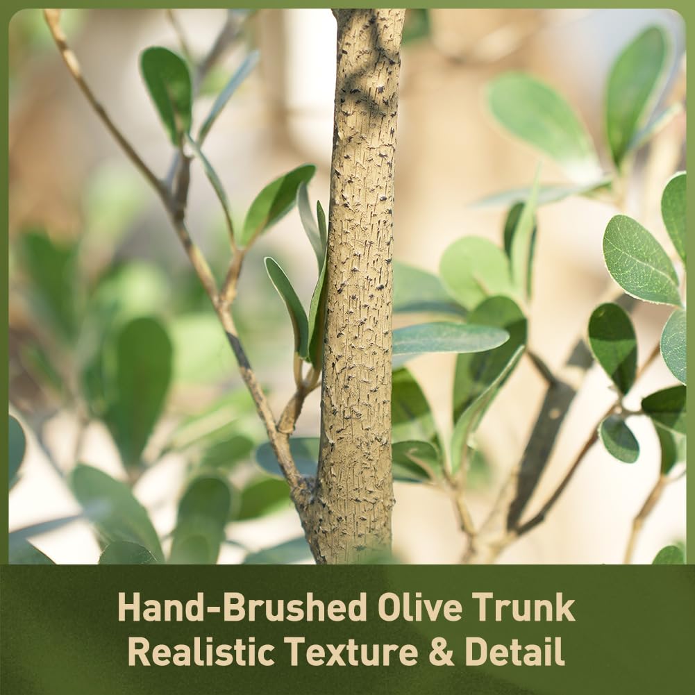 6ft Shady Lady Faux Tree, Artificial Black Olive Tree