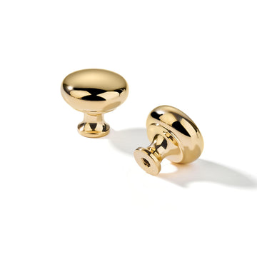 Luxury 100% Solid Real Brass Handmade Unlacquered Brass Cabinet Knobs