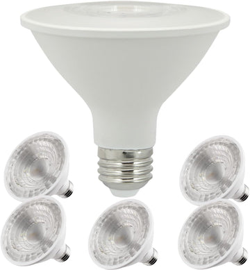 PAR30 LED Short Neck Flood Light Bulb 9W (75W Equivalent) 850 Lumen 2700K Warm White Dimmable E26 Medium Base Pack