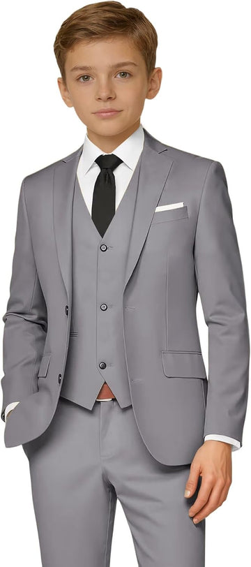 Boys Suit Kids Dress Clothes Wedding Ring Bearer Outfit Formal Wear