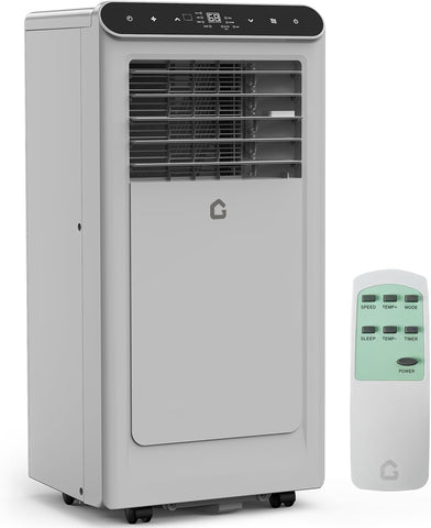 Portable Air Conditioners, 8,000 BTU for Rooms up to 350 Sq.Ft., Smart Compact AC Unit with Cooling, Dehumidifier