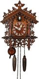 JoonieHouse Traditional Black Forest Cuckoo Clock, Newly Wood Coo Coo Clock Decorative Wall Clock with Pendulum and Chiming Function -...