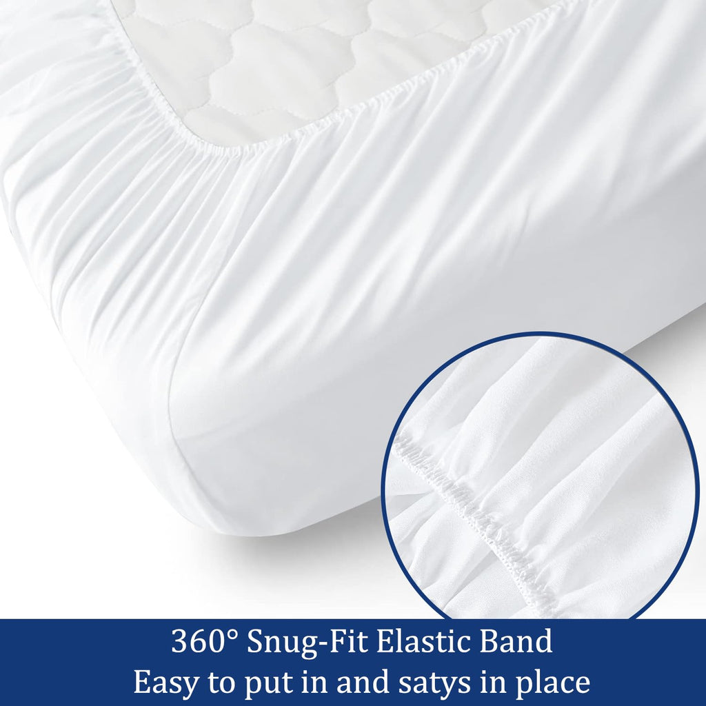 Olympic Queen Sheet Set, Egyptian Cotton, White