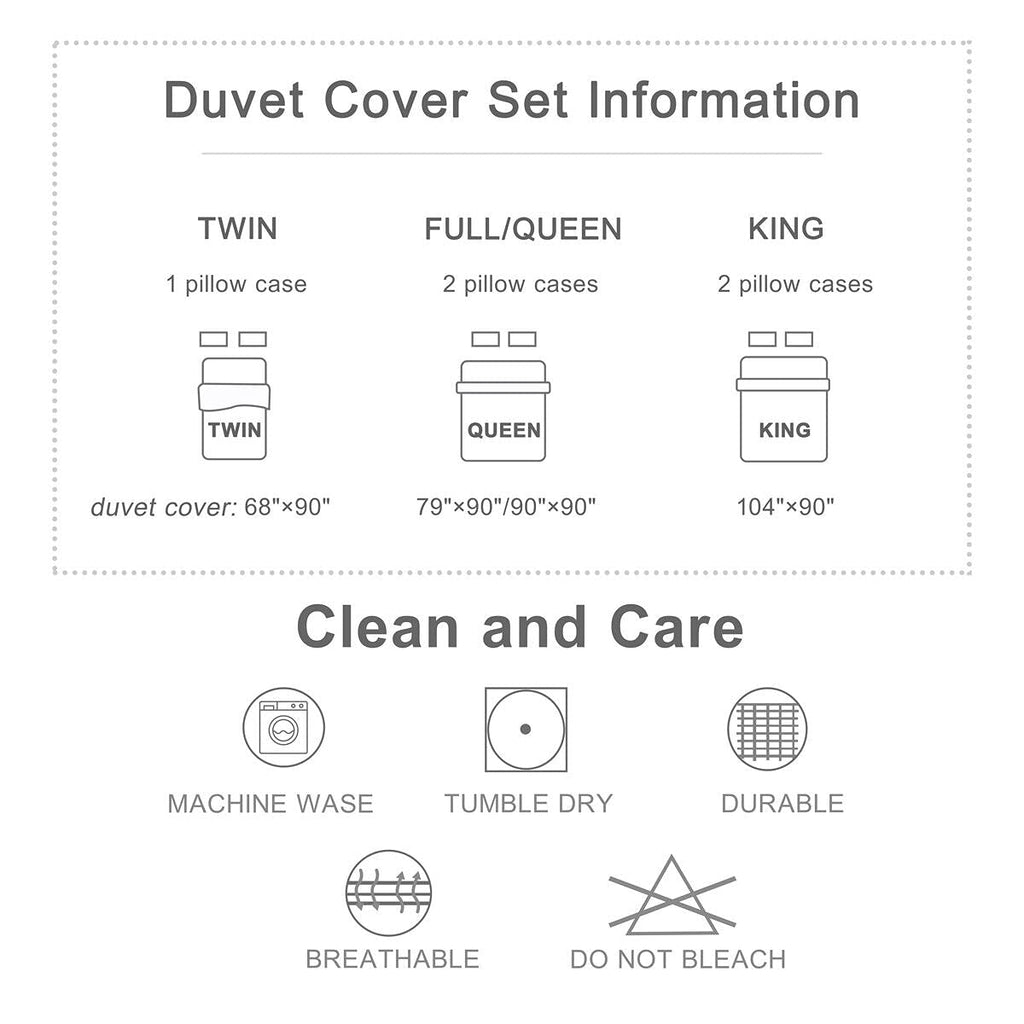 Fall Pumpkin Harvest Duvet Cover Set, Rustic Maple Autumn Leaves Quilt Cover Set(NO Comforter), Patchwork