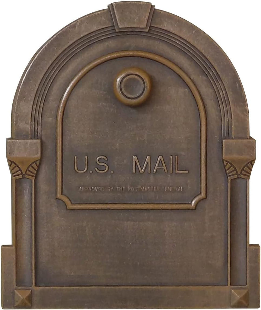 Savannah Curbside Mailbox - Copper Aluminum Mailbox for Post Mount