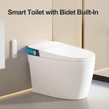 Smart Toilet with Bidet Built in, Elongated Bidet Toilet with Auto Soft Open/Close, Auto Flush