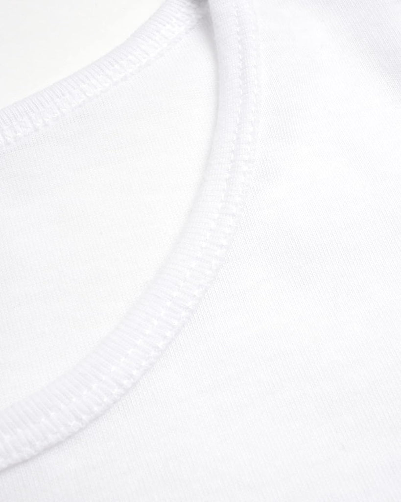 Girls Undershirts 6 Pack Soft Cotton Crew Neck Tee