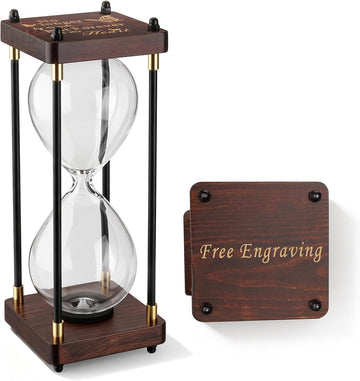 Personalized Hourglass Cremation Urns for Human Ashes, Fillable Memorial Hourglass Keepsake Urns for Ashes Small Urn