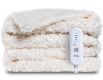 Electric Blanket Full Size- Faux Fur Thicken Heated Blanket 72x84Inch