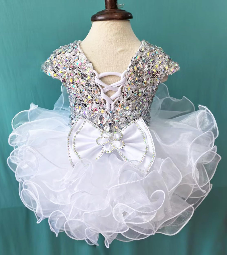 Pageant Dress Handmade Beaded Dresses Toddler Pageant Princess Dress