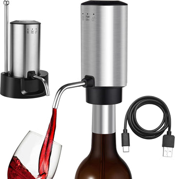 Electric Wine Aerator 3-in-1 Automatic Wine Decanter & Dispenser