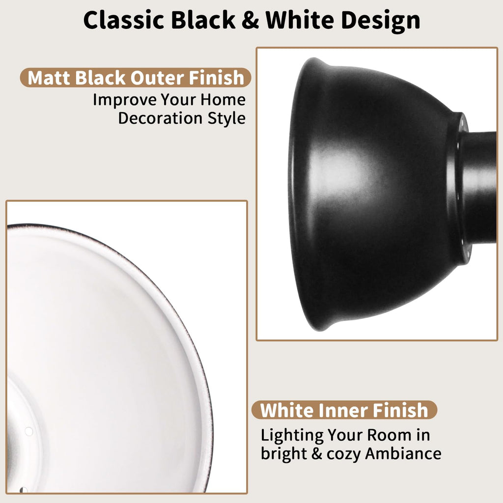 Black Track Light Directional Ceiling Spotlight, E26 Base