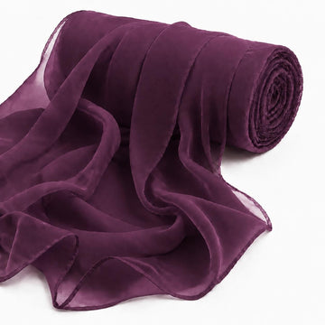 Designz 120" Wide Sheer Voile Chiffon Fabric - NFPA 701 Tested Flame Resistant, Perfect for Draping Panels, Masking