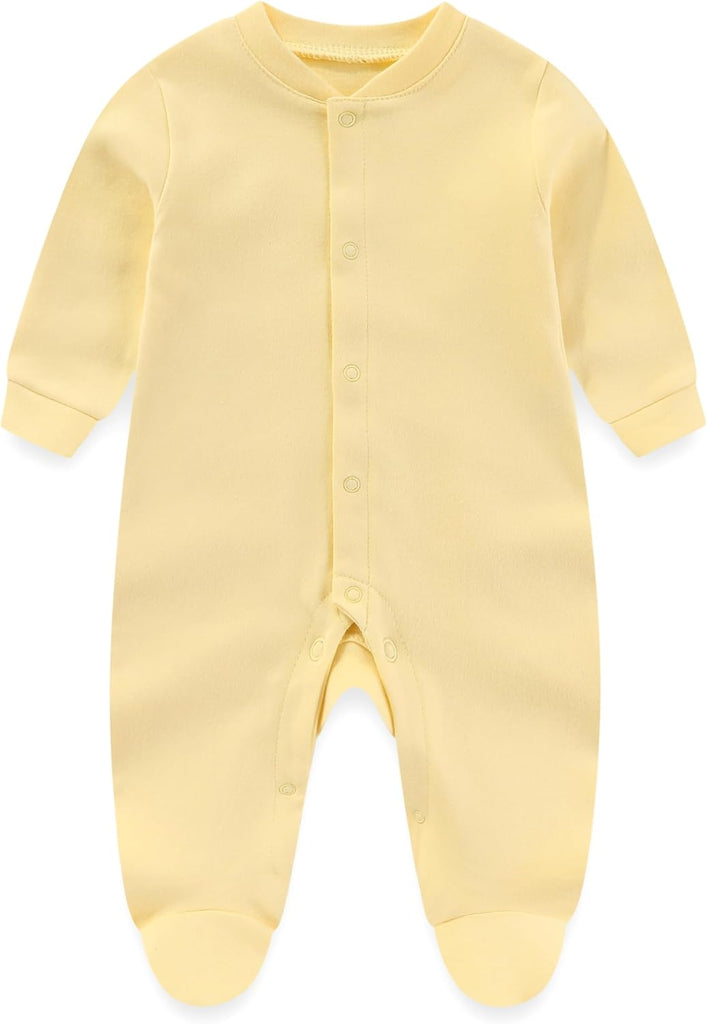 Unisex Newborn baby clothes Boy Girl Clothes Sets Cotton Long Sleeve Romper Jumpsuits Pieces Outfits