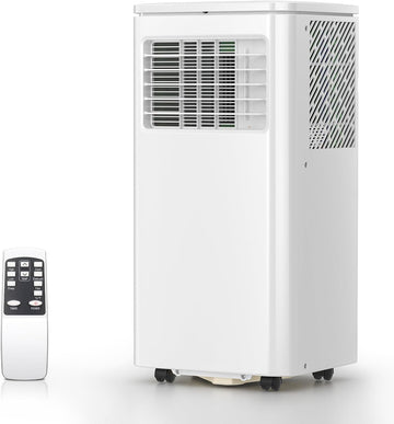 3-in-1 Portable Air Conditioners,8000BTU Portable AC Units Cools 350 Sq.Ft. with 24H Timer Remote Control