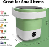 Portable Washing Machine, Mini 16L Foldable Laundry Machine with 3 Modes Deep Cleaning, Upgraded Small Collapsible