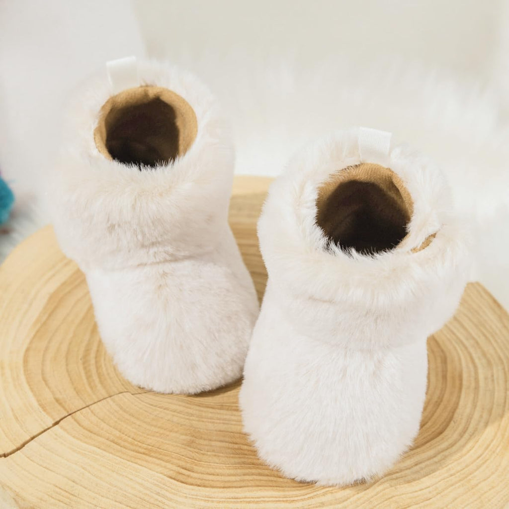 Infant Baby Boys Girls Plush Winter Snow Boots