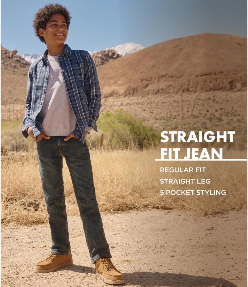 Boys' Straight Fit Jean