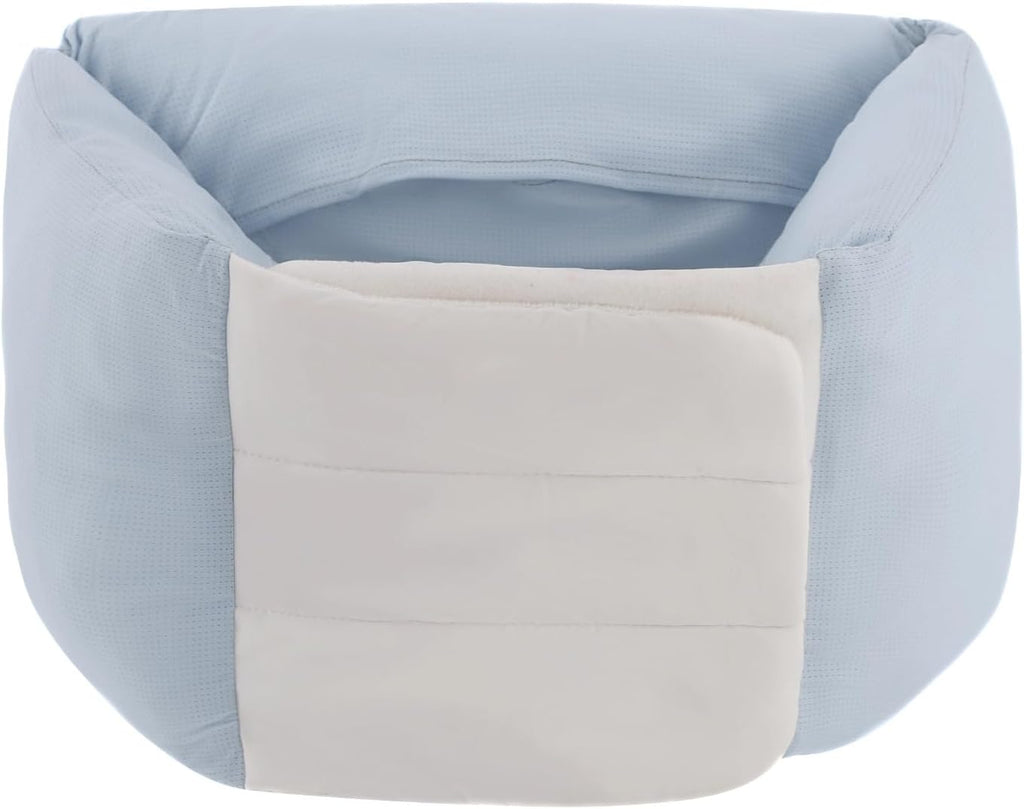 Lumbar Support Pillow for Sleeping, Waist Support Cushion with Wraparound Design, Soft Cooling Breathable Low Back