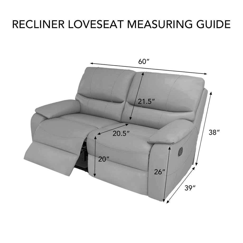 Super Stretch Loveseat Recliner Sofa Couch Cover with Pocket