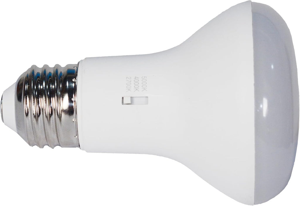 3CCT Dimmable LED BR20 Flood Light Bulb,Warm White Cool White Daylight 8W (Equivalent to 60W),2700K 4000K