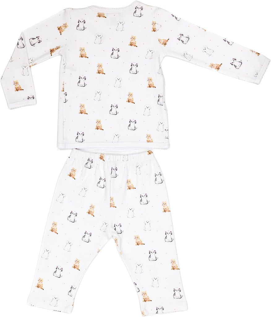 Long Sleeve Kimono Set 100% Peruvian Pima Cotton - Baby Unisex