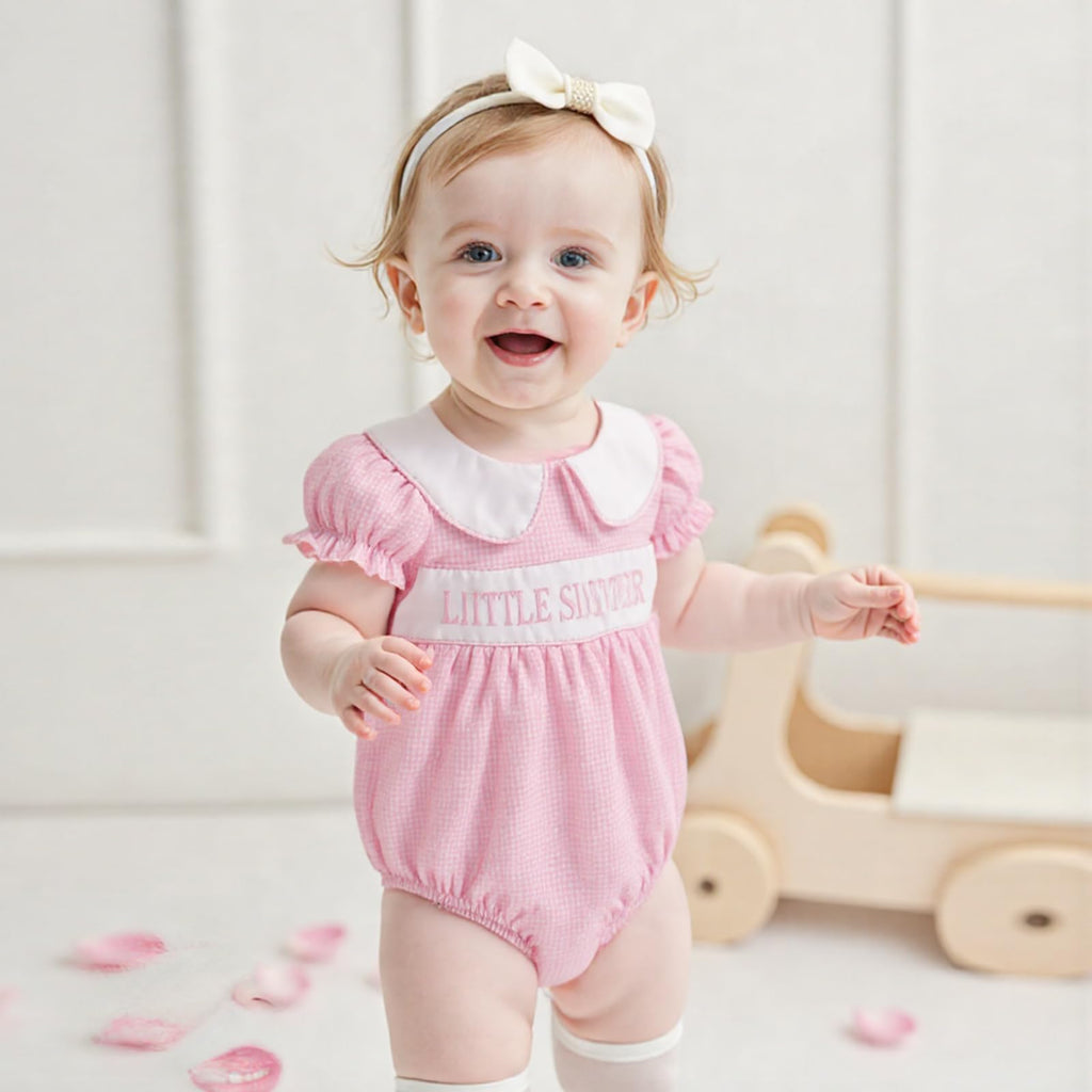 Big Sister Little Sister Matching Outfits Baby Girl Smocked Dress