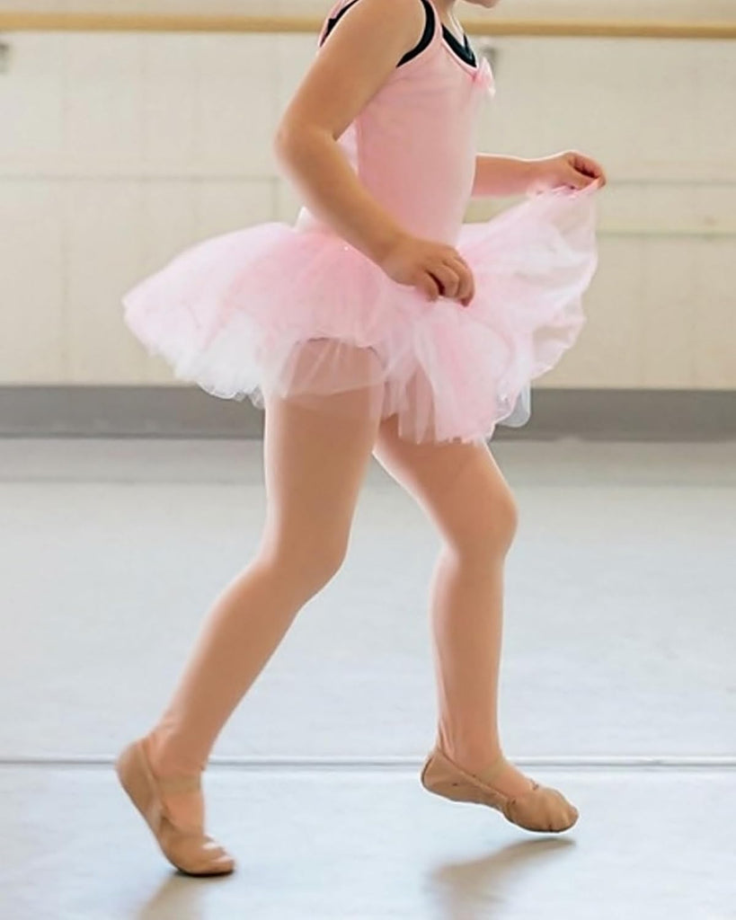 Girls' Footed Ballet Tights for Dance Class Toddler Kids