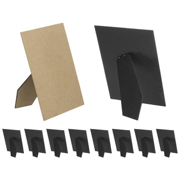 10 Pack Easel Back for Picture Frame, 5 x 7 Inch Replacement Picture Frame Easel Back DIY Photo Board for Photo