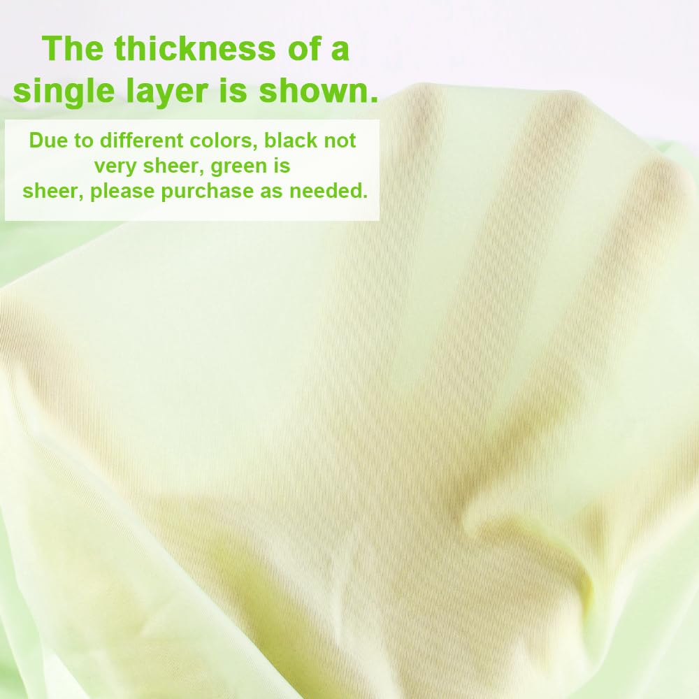 Spandex 4-Way Stretch Sheer Thin Cool Smooth Fabrics Swimsuits Leotards Lining by The Yard