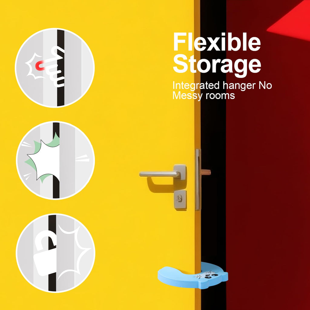 Door Stoppers,7Pcs Baby Proofing Corner Protector