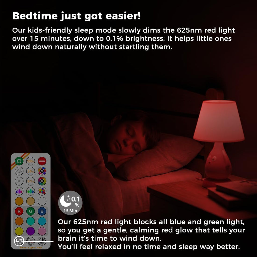 Led Light Bulb, 12W, 120 Watt Equivalent, 2700K/4500K/5700K 3CCT, 9 RGB Colors, Color Changing Light Bulb with Remote