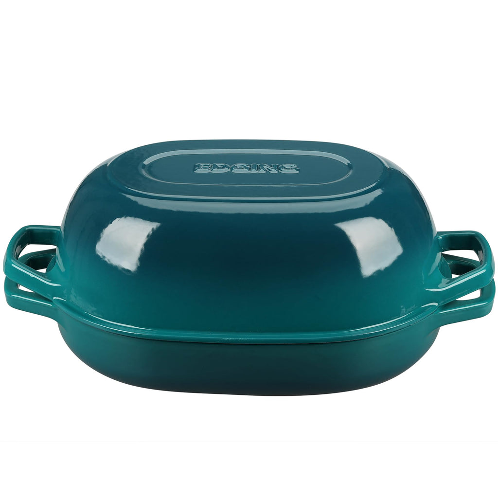 Enameled Cast Iron Oval Dutch Oven Pot with Lid, Dutch Oven for Sourdough Bread Baking, Bread Oven, Bread Dutch Oven