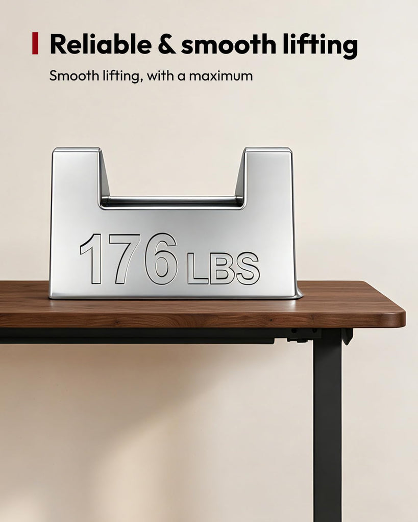 Dual Motor 79''x 32'' Large Height Adjustable Standing Desk