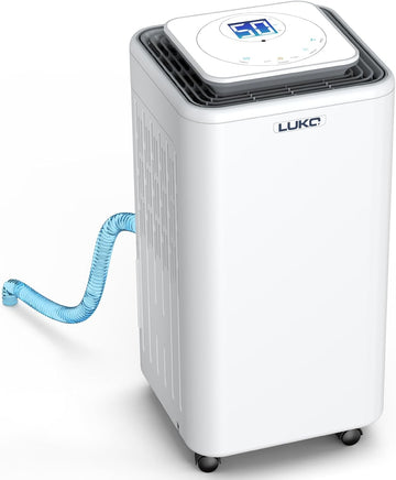 2000 Sq. Ft Dehumidifiers for Large Room and Basements, 30 Pints Dehumidifier with Drain Hose, Auto or Manual Drainage