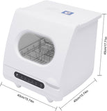 Portable Countertop Dishwasher, 1200W Compact Dishwasher
