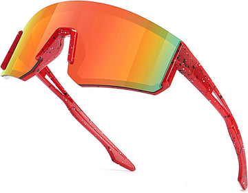 Youth Baseball Sunglasses for Boys Girls Softball Cycling Sports Sunglasses for Kids Lightweight Frame