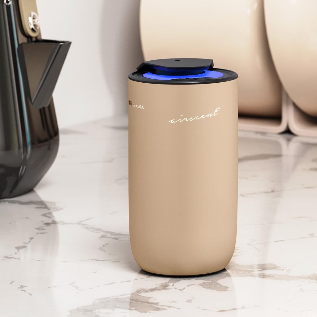 The AirScent Mini Waterless Diffuser - Gold Finish - 15 mL Capacity